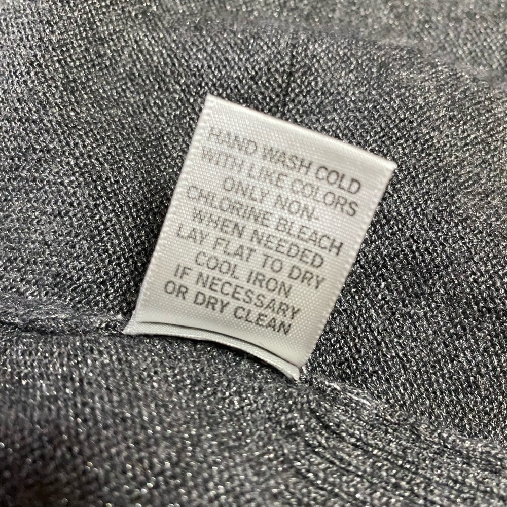 Cache Gray Knit Ruffle Design Front Vest With Seq… - image 6